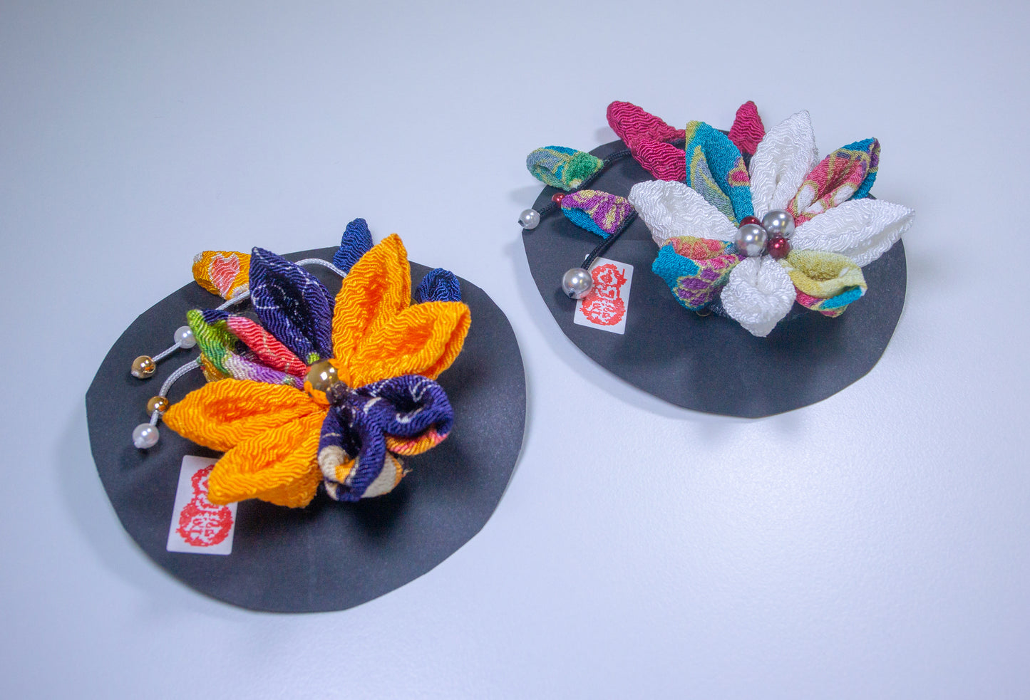 Accessoire pour Kimono, Fleur Pointue Tsumami-zaiku